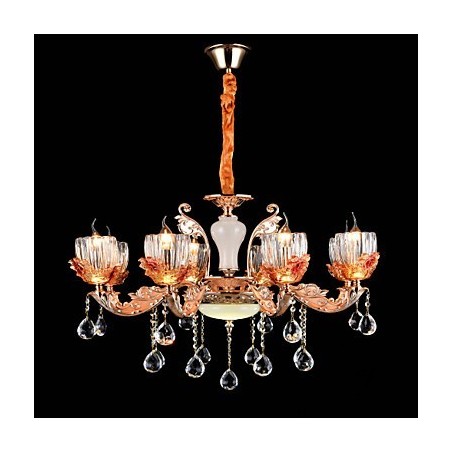 Moderno Contemporâneo Tradicional Clássico Liga de Zinco Recurso para Cristal Mini Estilo Metal Pendente Luz