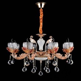 Moderno Contemporâneo Tradicional Clássico Liga de Zinco Recurso para Cristal Mini Estilo Metal Pendente Luz