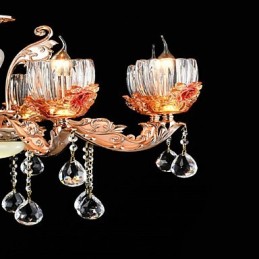 Moderno Contemporâneo Tradicional Clássico Liga de Zinco Recurso para Cristal Mini Estilo Metal Pendente Luz