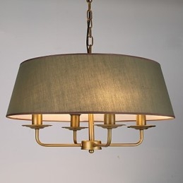 Pintura rústica de chalé para designers, lustre de 2 lâmpadas em metal para lojas internas
