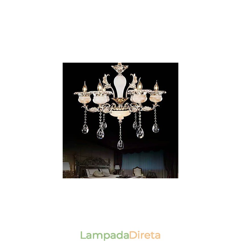 Recurso Retro Chrome para Designers Luminária Pendente de Metal