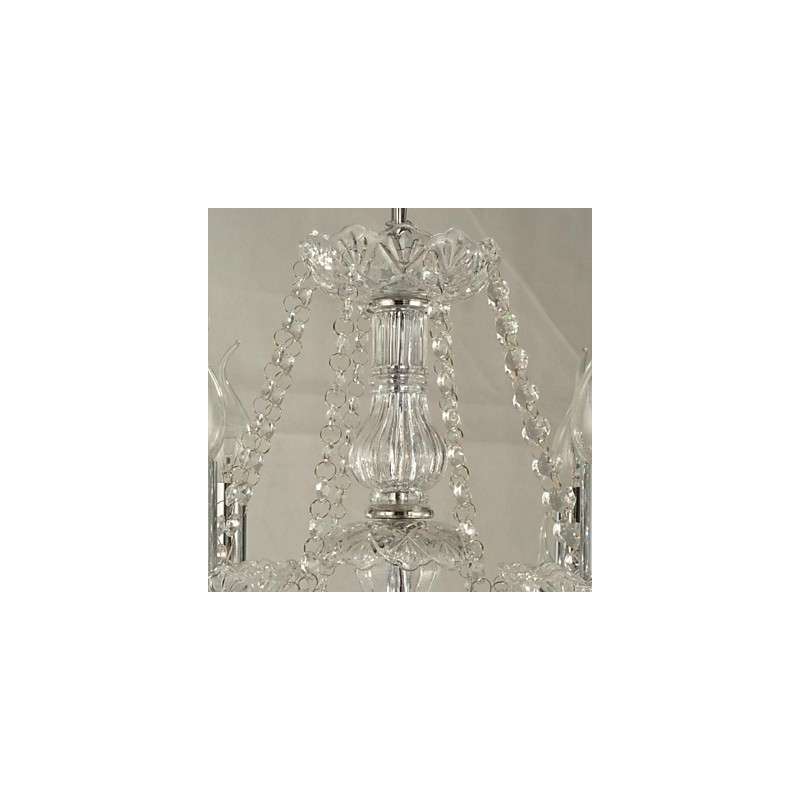 Moderno Contemporâneo Outros Destaque para Lustre de Cristal