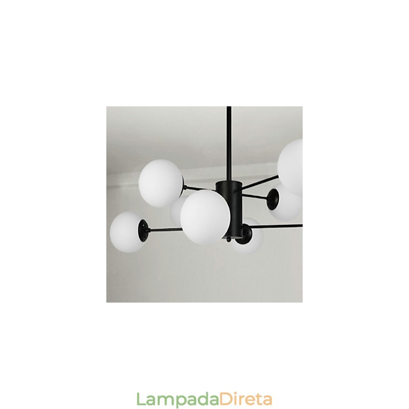 Pintura clássica tradicional contemporânea moderna para lustre de metal estilo mini