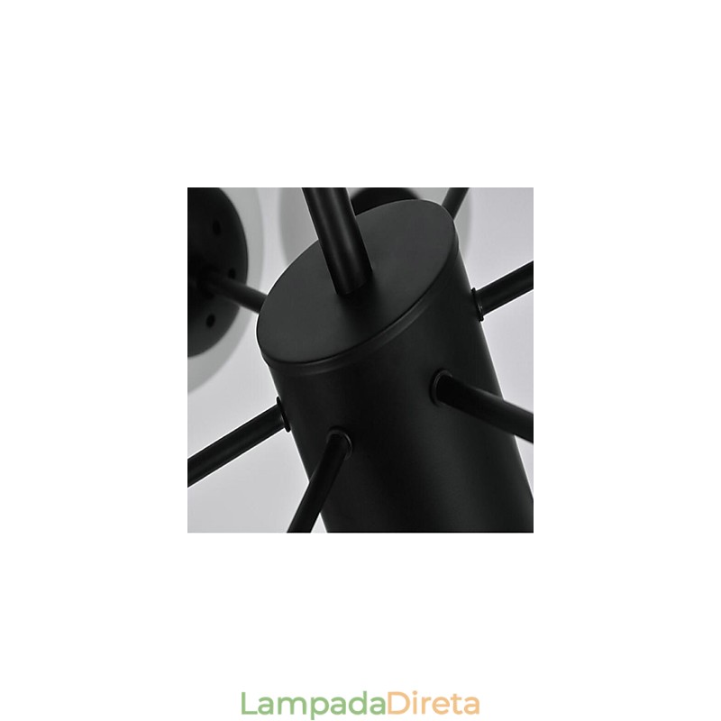 Pintura clássica tradicional contemporânea moderna para lustre de metal estilo mini
