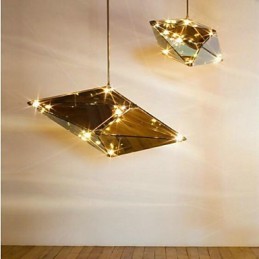 Lustre de metal tradicional clássico retrô galvanizado para designers
