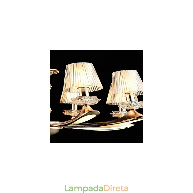 Moderno Contemporâneo Tradicional Clássico Liga de Zinco Recurso para Cristal Mini Estilo Metal Pendente Luz