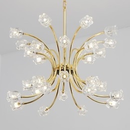 Lustre de teto moderno e minimalista com personalidade