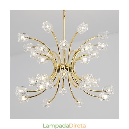 Lustre de teto moderno e minimalista com personalidade Lustre de teto moderno e minimalista com personalidade