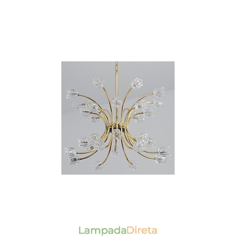 Lustre de teto moderno e minimalista com personalidade