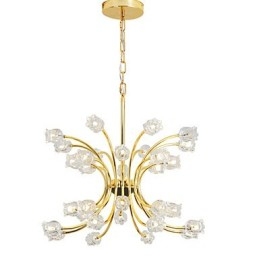 Lustre de teto moderno e minimalista com personalidade