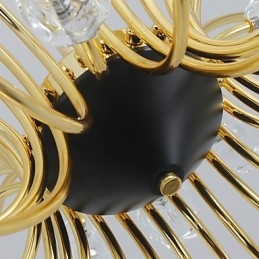 Lustre de teto moderno e minimalista com personalidade