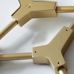 Recurso de pintura clássica tradicional para luminária pendente de madeira e bambu estilo mini