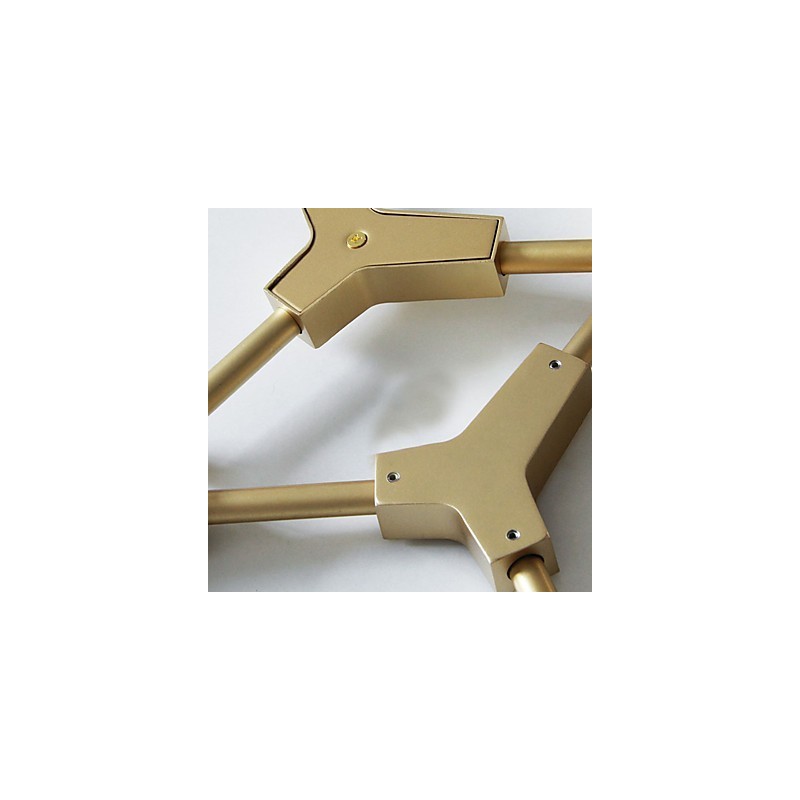 Recurso de pintura clássica tradicional para luminária pendente de madeira e bambu estilo mini