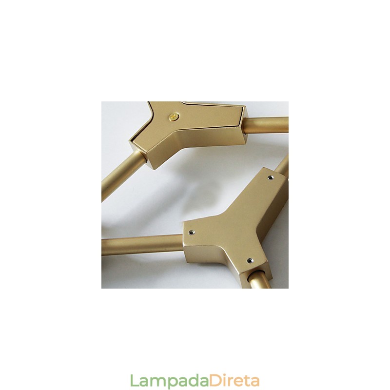 Recurso de pintura clássica tradicional para luminária pendente de madeira e bambu estilo mini