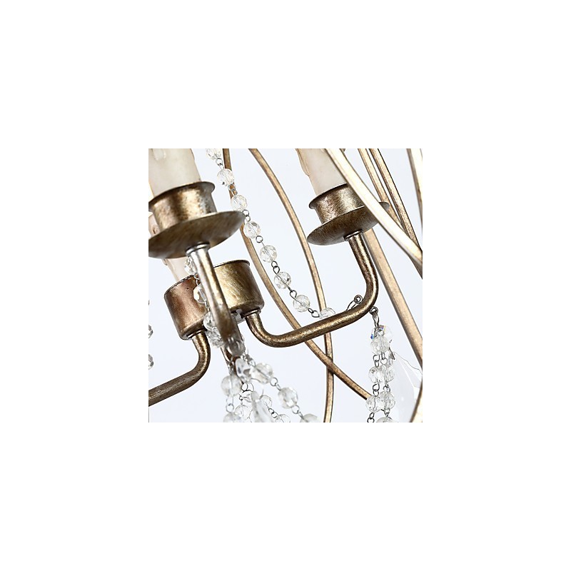 Quatro luzes vintage metal americano industrial loft pintura cor lustre europeu lâmpada pingente decoração interna