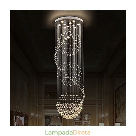 10 Luzes 2,5 Metros de Comprimento Longo Gota de Chuva Gota de Lágrima Moderno Lustre de Teto de Cristal Pendente de Luz Interna 10 Luzes 2,5 Metros de Comprimento Longo Gota de Chuva Gota de Lágrima Moderno Lustre de Teto de Cristal Pendente de Luz Interna