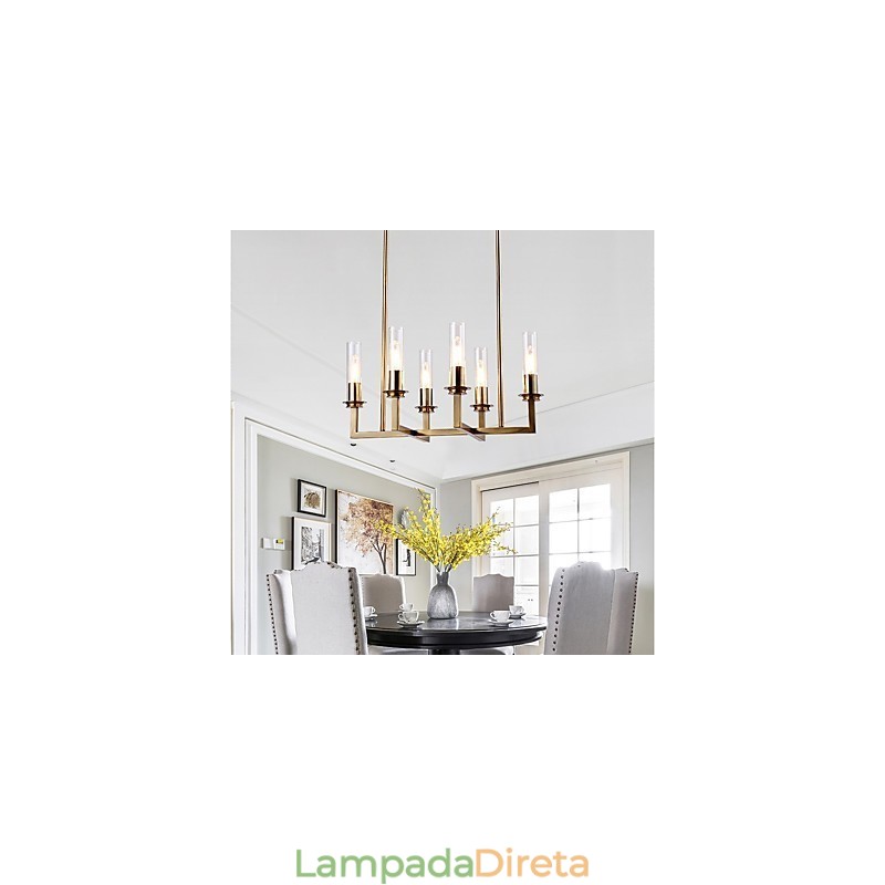 Lustre Minimalista Moderno