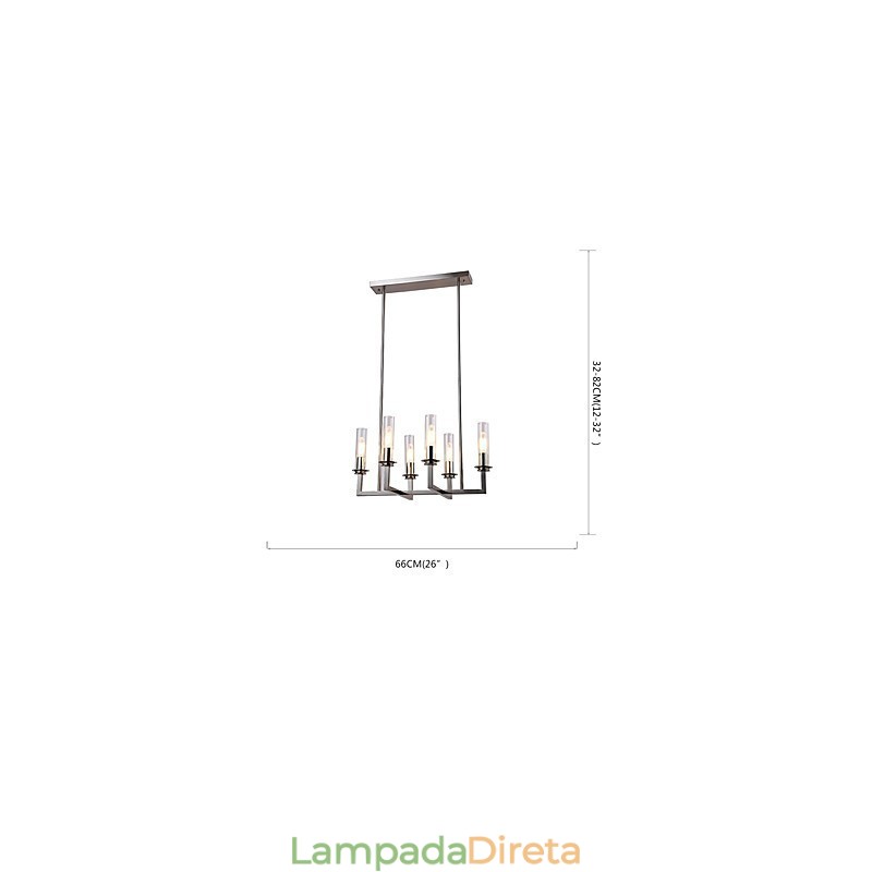 Lustre Minimalista Moderno