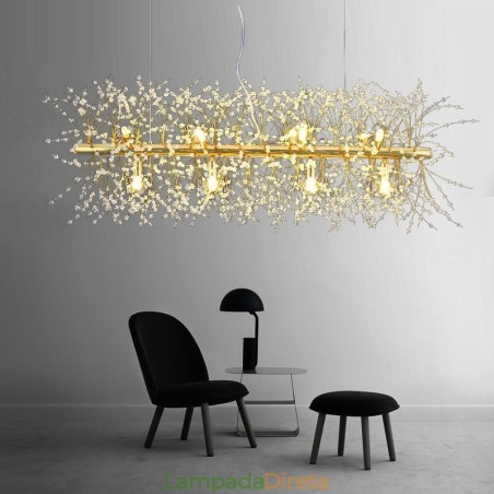 Recurso tradicional clássico galvanizado para lustre de metal cristal Recurso tradicional clássico galvanizado para lustre de metal cristal