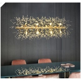 Recurso tradicional clássico galvanizado para lustre de metal cristal