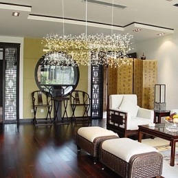 Recurso tradicional clássico galvanizado para lustre de metal cristal