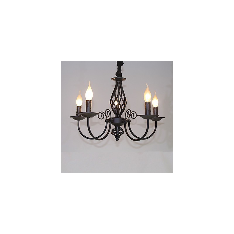 Moderno Contemporâneo Tradicional Clássico Vintage Retro Outros Recurso para Mini Estilo Vela Estilo Lustre de Metal