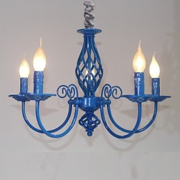 Moderno Contemporâneo Tradicional Clássico Vintage Retro Outros Recurso para Mini Estilo Vela Estilo Lustre de Metal