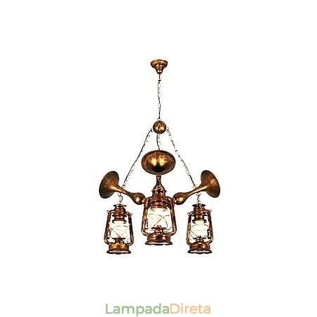 Lustre de metal rústico estilo chalé vintage retrô country globo pintura característica para designers de estilo mini Lustre de metal rústico estilo chalé vintage retrô country globo pintura característica para designers de estilo mini