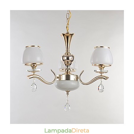 Característica eletrogalvanizada contemporânea moderna para lustre de metal cristal Característica eletrogalvanizada contemporânea moderna para lustre de metal cristal