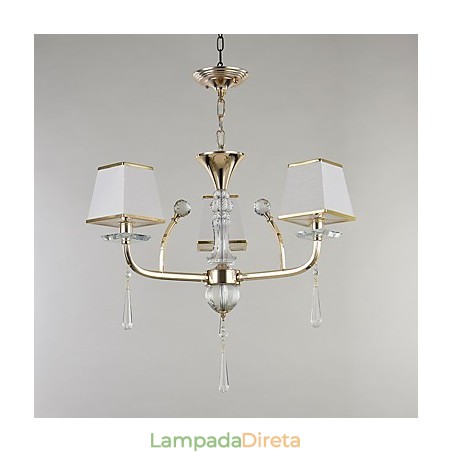 Característica eletrogalvanizada contemporânea moderna para lustre de metal cristal Característica eletrogalvanizada contemporânea moderna para lustre de metal cristal