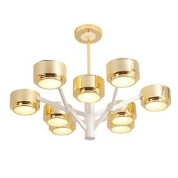 Lustre de teto moderno e minimalista com personalidade