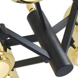 Lustre de teto moderno e minimalista com personalidade