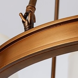 Lustre e luzes de teto 3 luzes Uma luz Dois estilo Luminária embutida Moderna Contemporânea Tradicional Clássica Rústica Pintura
