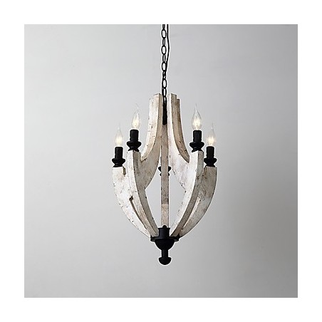 Pintura Vintage Recurso Mini Estilo Madeira Bambu Lustre Lâmpada Decorar Luminária Pendente Pintura Vintage Recurso Mini Estilo Madeira Bambu Lustre Lâmpada Decorar Luminária Pendente
