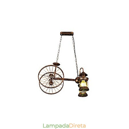 Lustre de metal rústico estilo chalé vintage retrô country globo pintura característica para designers de estilo mini Lustre de metal rústico estilo chalé vintage retrô country globo pintura característica para designers de estilo mini