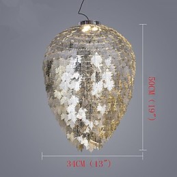 Lanterna clássica tradicional galvanizada para lustre de metal estilo mini