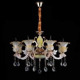 Moderno Contemporâneo Tradicional Clássico Liga de Zinco Recurso para Cristal Mini Estilo Metal Pendente Luz