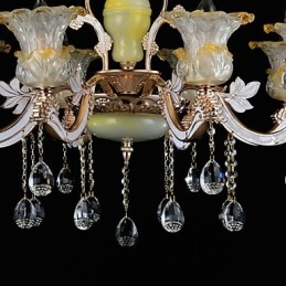 Moderno Contemporâneo Tradicional Clássico Liga de Zinco Recurso para Cristal Mini Estilo Metal Pendente Luz