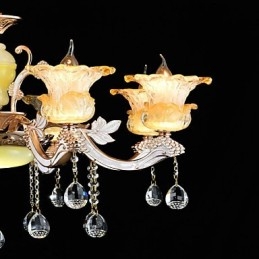 Moderno Contemporâneo Tradicional Clássico Liga de Zinco Recurso para Cristal Mini Estilo Metal Pendente Luz