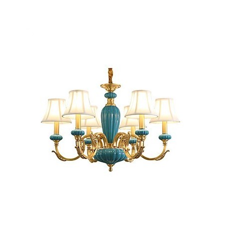 Lustre todo em cobre Lustre decorativo em jade Lustre todo em cobre Lustre decorativo em jade