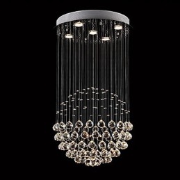 Moderno Contemporâneo Tradicional Clássico Rústico Lodge Vintage Country Island Cristal Galvanizado Metal Pendente Luz