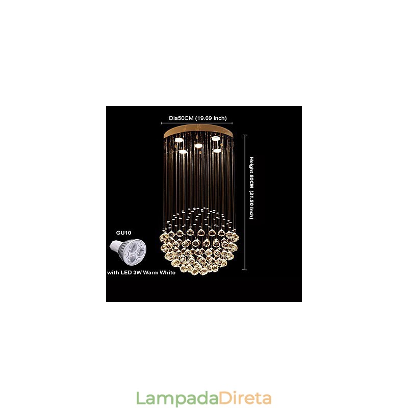 Moderno Contemporâneo Tradicional Clássico Rústico Lodge Vintage Country Island Cristal Galvanizado Metal Pendente Luz