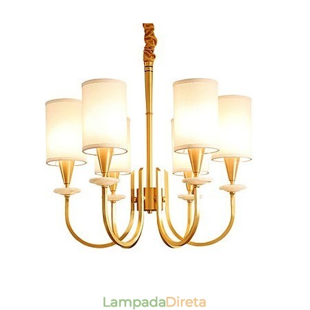 Lustre todo em cobre Lustre decorativo em jade Lustre todo em cobre Lustre decorativo em jade