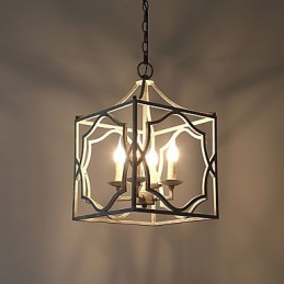 Vintage Metal Amercian Industrial Loft Pintura Cor Lustre Europeu Lâmpada Pendente Decoração Interna Lâmpada