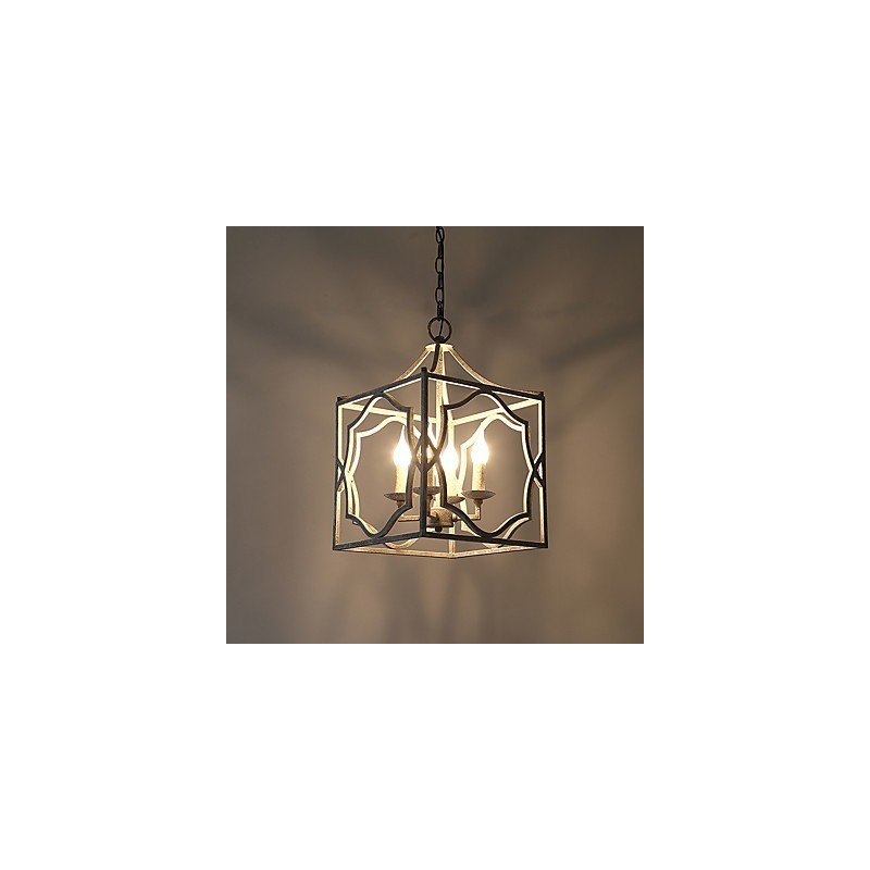 Vintage Metal Amercian Industrial Loft Pintura Cor Lustre Europeu Lâmpada Pendente Decoração Interna Lâmpada