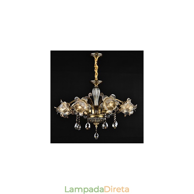Pintura rústica de chalé para designers, lustre de 2 lâmpadas em metal para lojas internas