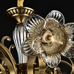 Pintura rústica de chalé para designers, lustre de 2 lâmpadas em metal para lojas internas
