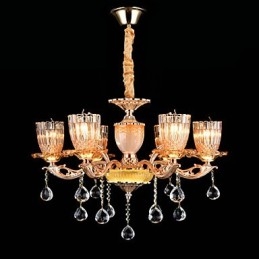Moderno Contemporâneo Tradicional Clássico Liga de Zinco Recurso para Cristal Mini Estilo Metal Pendente Luz