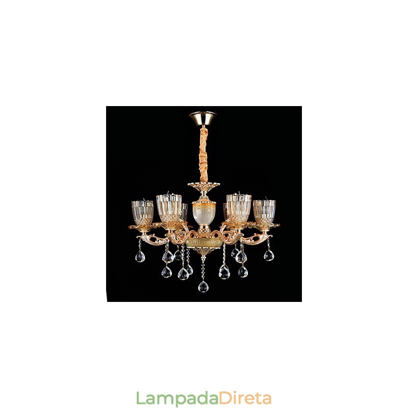 Moderno Contemporâneo Tradicional Clássico Liga de Zinco Recurso para Cristal Mini Estilo Metal Pendente Luz