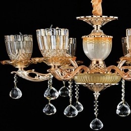 Moderno Contemporâneo Tradicional Clássico Liga de Zinco Recurso para Cristal Mini Estilo Metal Pendente Luz